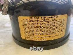 Vtg. RARE US MILITARY Lantern 1963 U. S. KING SEELEY THERMOS CO. MACOMB, ILLINOIS