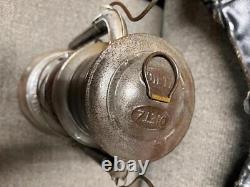 Vtg antique 1923 Dietz No. 2 D-lite railroad lantern red glass d-lite globe rare