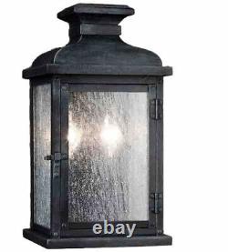 WILLIAMS SONOMA Outdoor Wall Sconce? Vintage Antique Gas Street Lantern Light