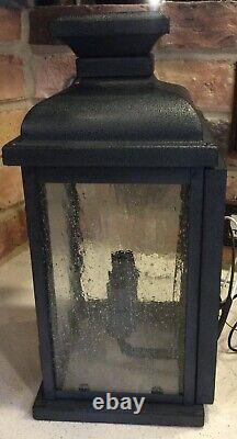 WILLIAMS SONOMA Outdoor Wall Sconce? Vintage Antique Gas Street Lantern Light
