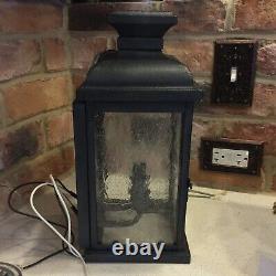 WILLIAMS SONOMA Outdoor Wall Sconce? Vintage Antique Gas Street Lantern Light