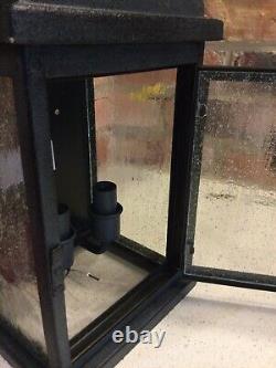 WILLIAMS SONOMA Outdoor Wall Sconce? Vintage Antique Gas Street Lantern Light