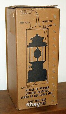 WOW! 1969 COLEMAN MILITARY GASOLINE LANTERN with BOX TIME CAPSULE 6260-170-0430