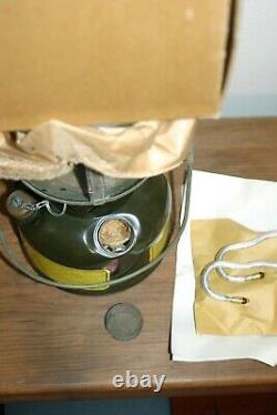 WOW! 1969 COLEMAN MILITARY GASOLINE LANTERN with BOX TIME CAPSULE 6260-170-0430