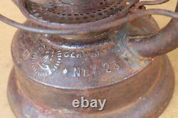 WW1 WWI Era Antique Vintage Lantern Hand Lamp Feuerhand N 423 Germany Original