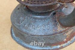 WW1 WWI Era Antique Vintage Lantern Hand Lamp Feuerhand N 423 Germany Original