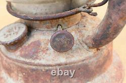 WW1 WWI Era Antique Vintage Lantern Hand Lamp Feuerhand N 423 Germany Original