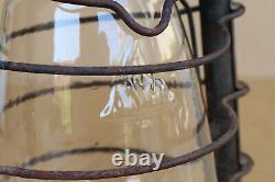 WW1 WWI Era Antique Vintage Lantern Hand Lamp Feuerhand N 423 Germany Original