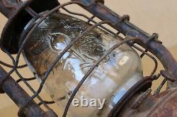 WW1 WWI Era Antique Vintage Lantern Hand Lamp Feuerhand N 423 Germany Original