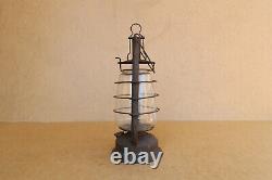 WW1 WWI Era Antique Vintage Lantern Hand Lamp Frowo N 435 Germany Original Glass