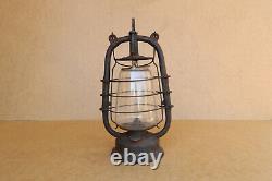 WW1 WWI Era Antique Vintage Lantern Hand Lamp Frowo N 435 Germany Original Glass
