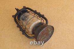 WW1 WWI Era Antique Vintage Lantern Hand Lamp Frowo N 435 Germany Original Glass