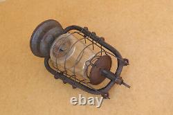 WW1 WWI Era Antique Vintage Lantern Hand Lamp Frowo N 435 Germany Original Glass