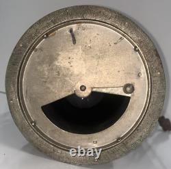 WW2 Era Bronze U. S Navy Ship Lantern Cobalt Blue WORKING CONDITION