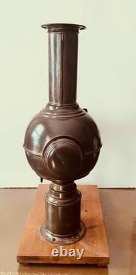 Wiener Flachbrenner Antique Atlas Magic Lantern Projector