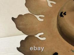 Y3108 TOUROU Copper Hanging Lantern Clawfoot home decor Japan antique vintage