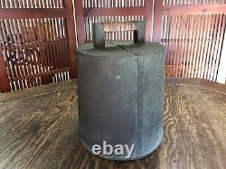 Y3548 GANDOU Copper Portable Lamp lantern Edo period Japan antique vintage