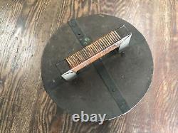 Y3548 GANDOU Copper Portable Lamp lantern Edo period Japan antique vintage