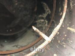 Y3548 GANDOU Copper Portable Lamp lantern Edo period Japan antique vintage