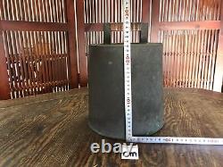 Y3548 GANDOU Copper Portable Lamp lantern Edo period Japan antique vintage
