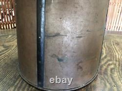 Y3548 GANDOU Copper Portable Lamp lantern Edo period Japan antique vintage