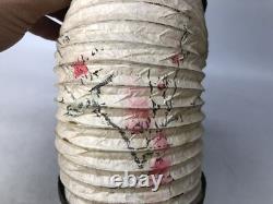 Y8079 ANDON Foldable portable paper lantern candle holder Japan antique vintage