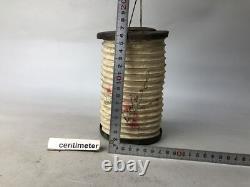 Y8079 ANDON Foldable portable paper lantern candle holder Japan antique vintage