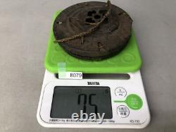 Y8079 ANDON Foldable portable paper lantern candle holder Japan antique vintage