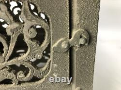Y8252 TOUROU metal Hanging Lantern openwork Japan antique interior decor vintage