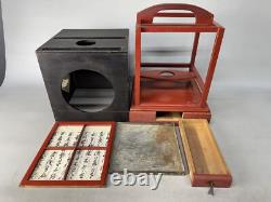 Y8931 ANDON Ariake Lantern candlestick folk item Japan antique vintage tool
